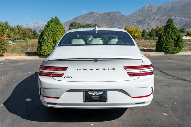new 2024 Genesis Electrified G80 car, priced at $75,625