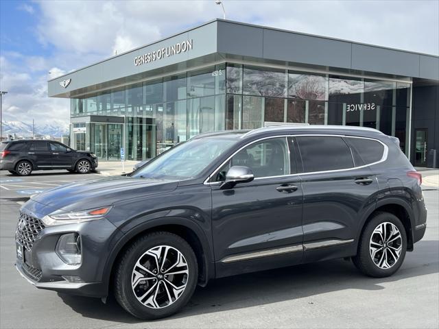 used 2020 Hyundai Santa Fe car, priced at $22,000