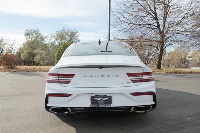 new 2025 Genesis G80 car, priced at $78,410