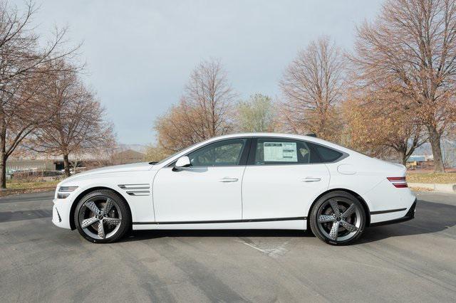 new 2025 Genesis G80 car, priced at $78,410