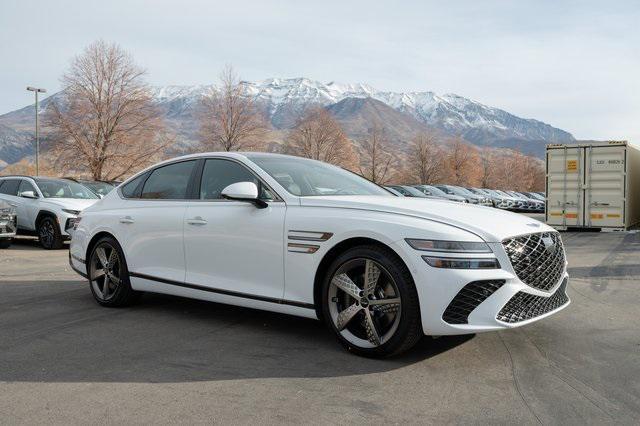 new 2025 Genesis G80 car, priced at $78,410