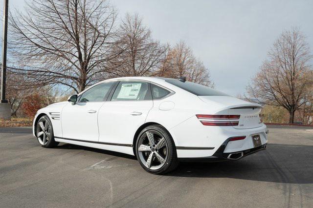 new 2025 Genesis G80 car, priced at $78,410