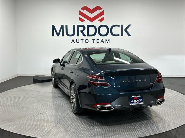 used 2024 Genesis G70 car, priced at $33,895