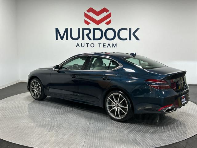 used 2024 Genesis G70 car, priced at $33,895