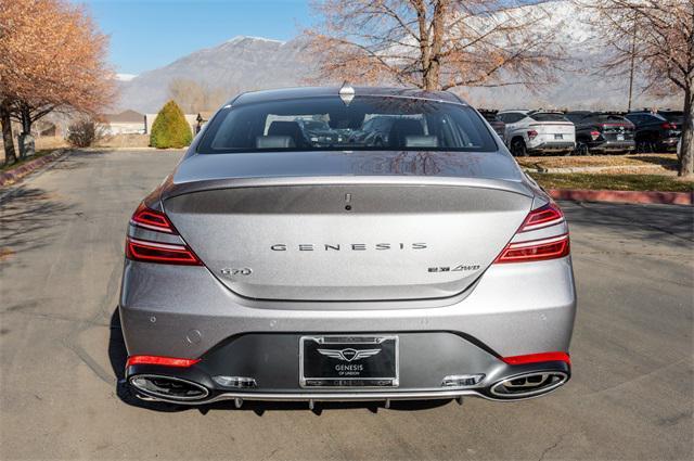 new 2025 Genesis G70 car, priced at $50,545