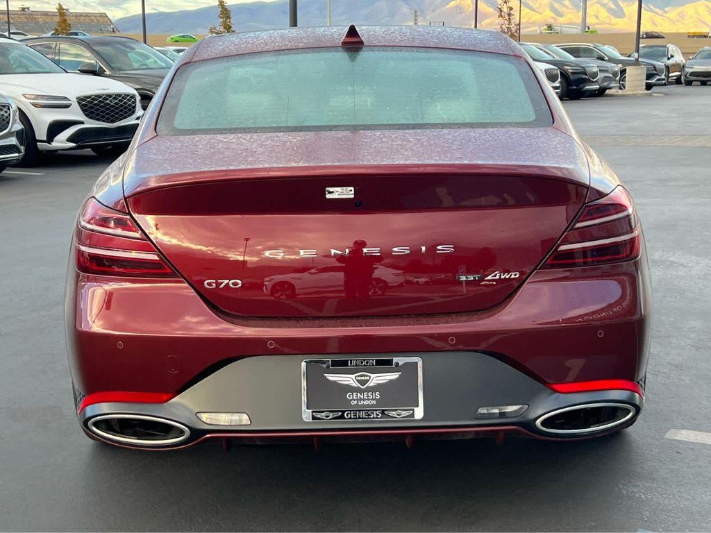 new 2026 Genesis G70 car, priced at $58,040