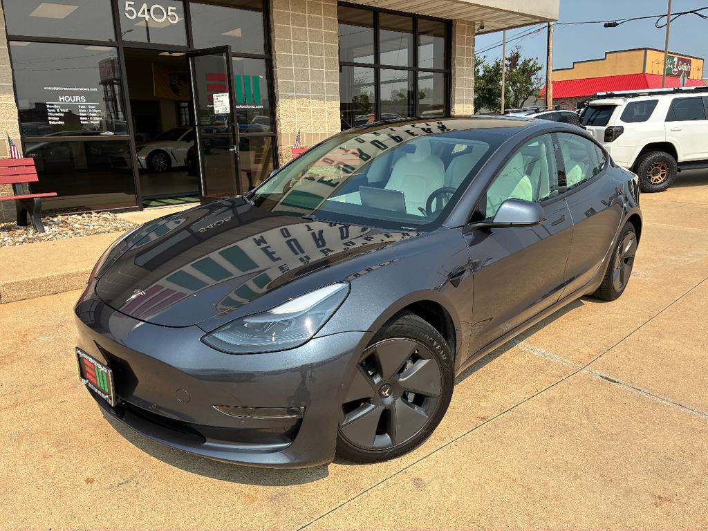 used 2021 Tesla Model 3 car, priced at $22,999