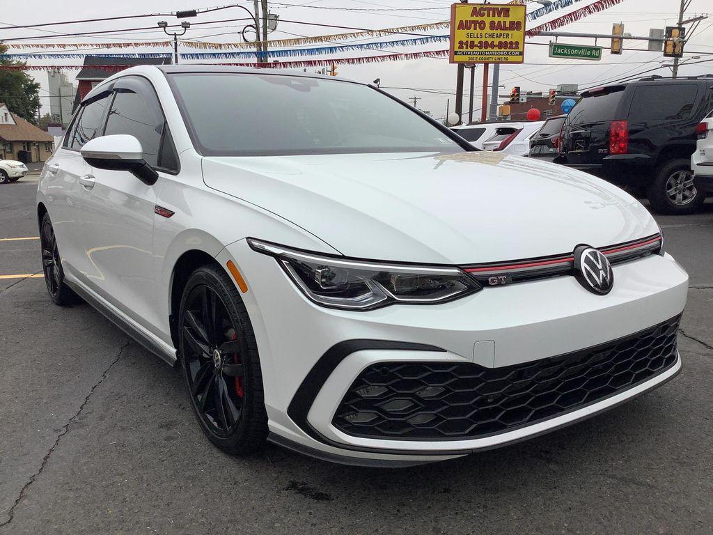 used 2022 Volkswagen Golf GTI car, priced at $23,995