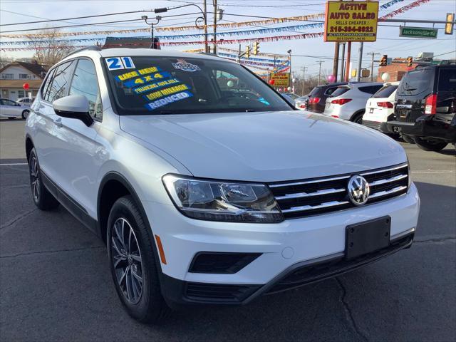 used 2021 Volkswagen Tiguan car, priced at $21,995