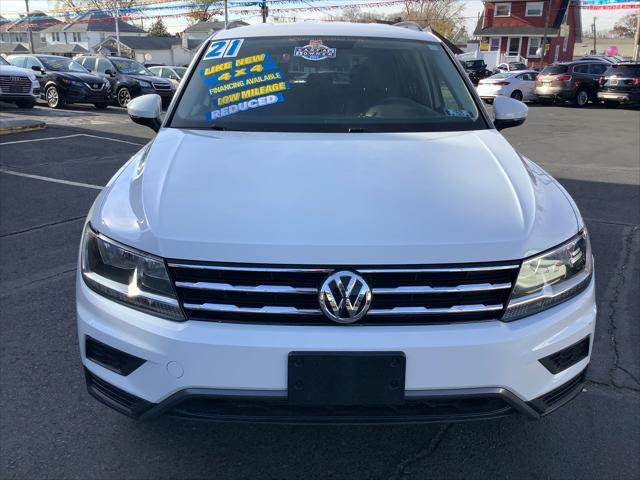 used 2021 Volkswagen Tiguan car, priced at $21,995