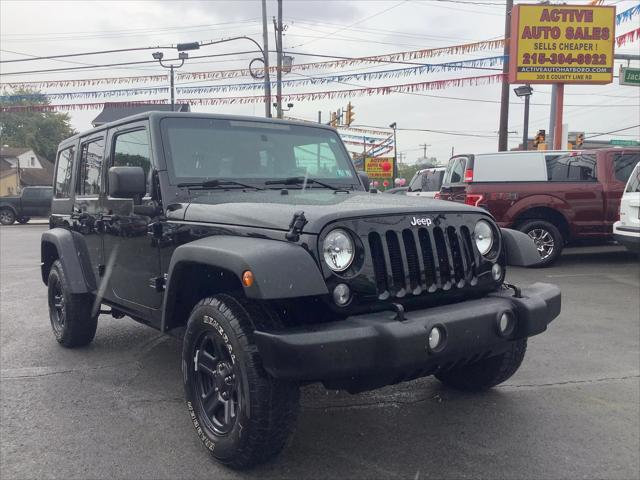 used 2016 Jeep Wrangler Unlimited car, priced at $20,995