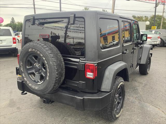 used 2016 Jeep Wrangler Unlimited car, priced at $20,995