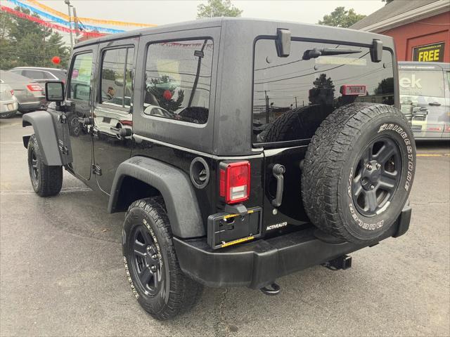 used 2016 Jeep Wrangler Unlimited car, priced at $20,995