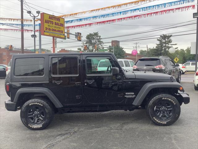 used 2016 Jeep Wrangler Unlimited car, priced at $20,995