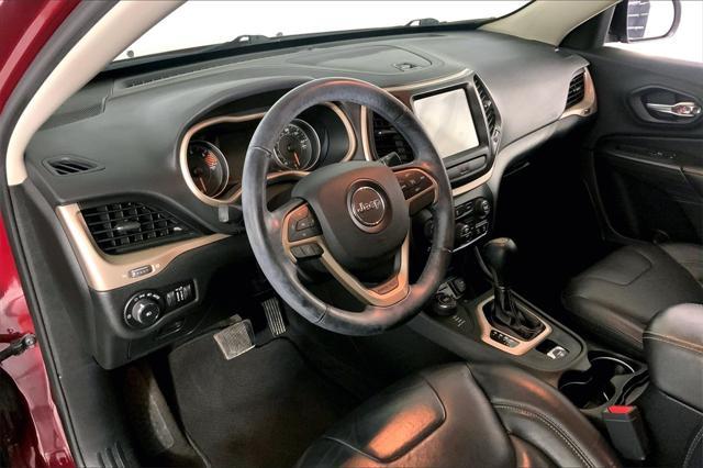 used 2017 Jeep Cherokee car, priced at $16,599