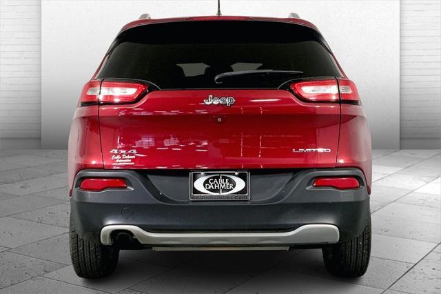 used 2017 Jeep Cherokee car, priced at $16,599