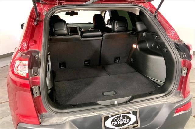 used 2017 Jeep Cherokee car, priced at $16,599