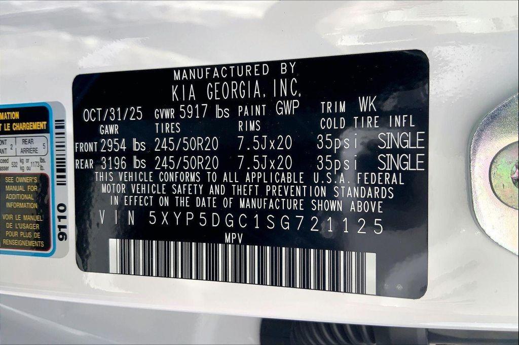 new 2025 Kia Telluride car, priced at $55,010