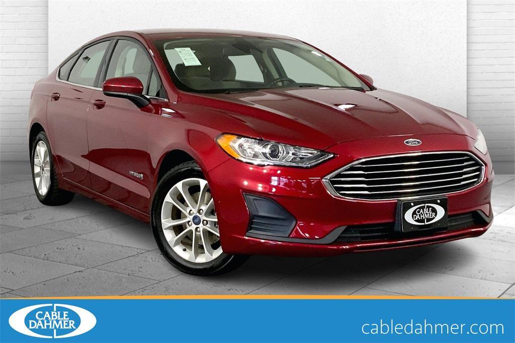 used 2019 Ford Fusion Hybrid car, priced at $16,300