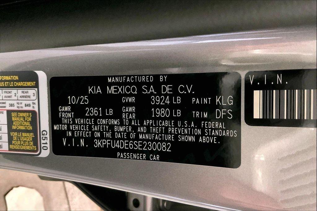 new 2025 Kia K4 car, priced at $25,185