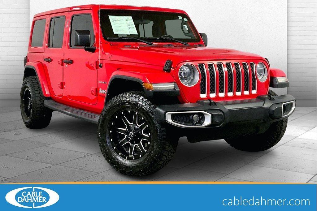 used 2018 Jeep Wrangler Unlimited car, priced at $27,600