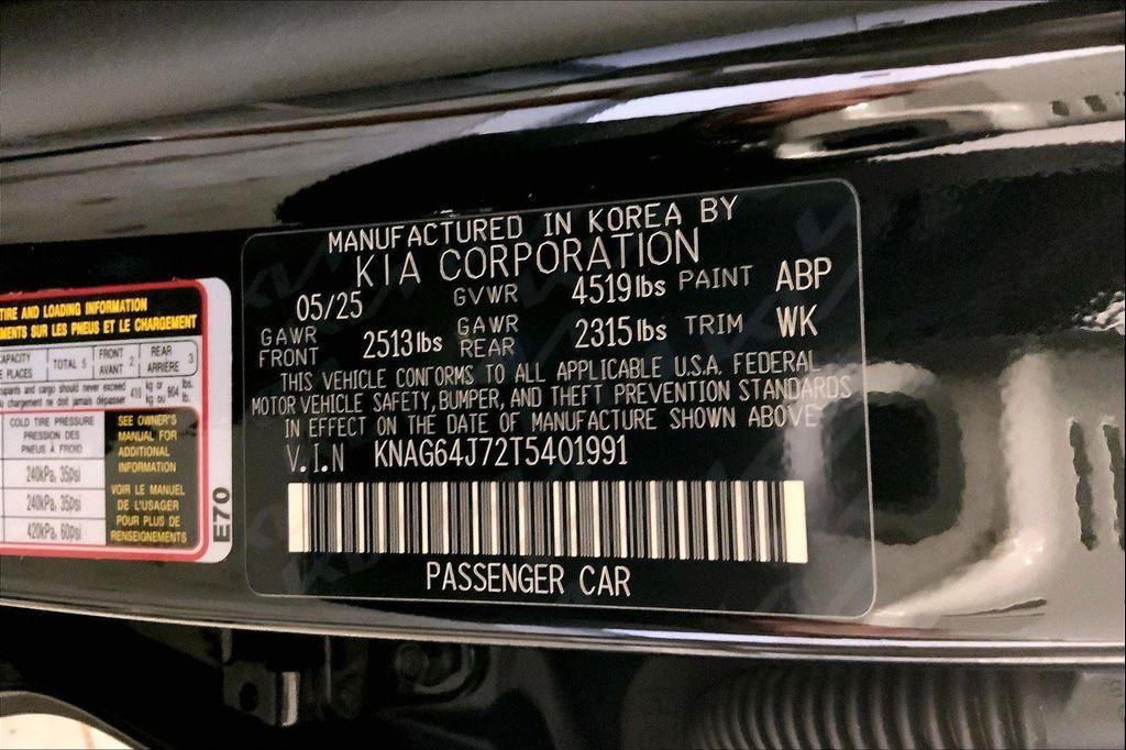 new 2026 Kia K5 car, priced at $33,323