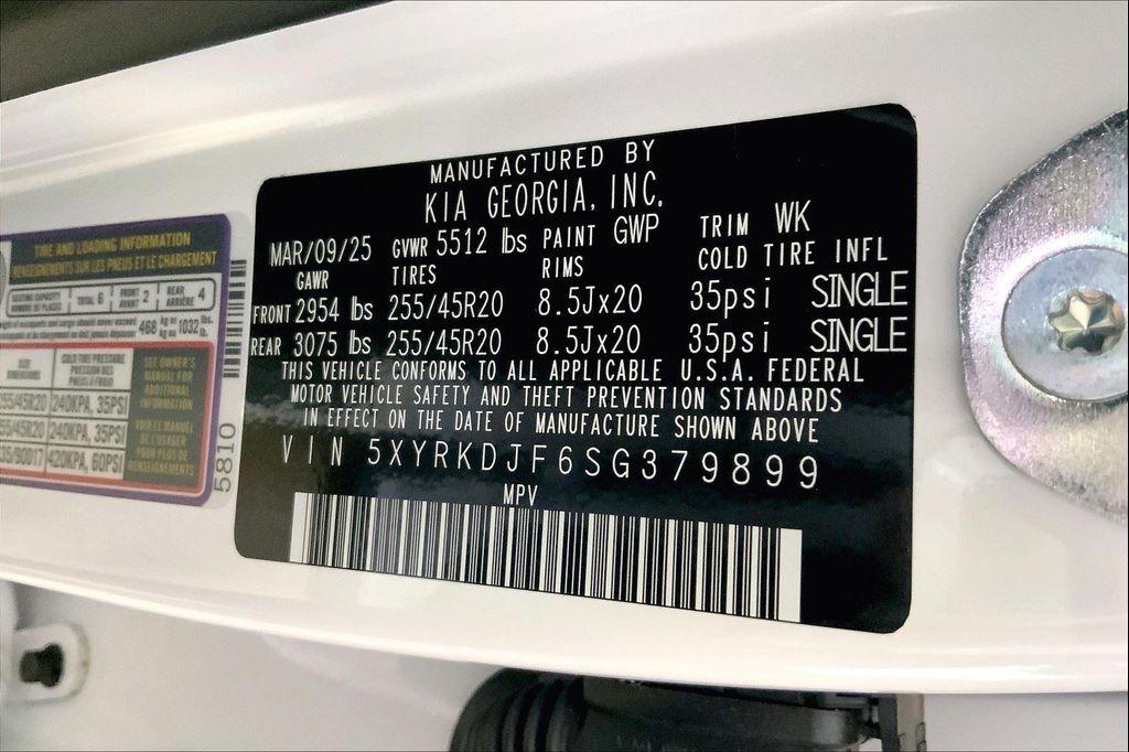 new 2025 Kia Sorento car, priced at $46,379