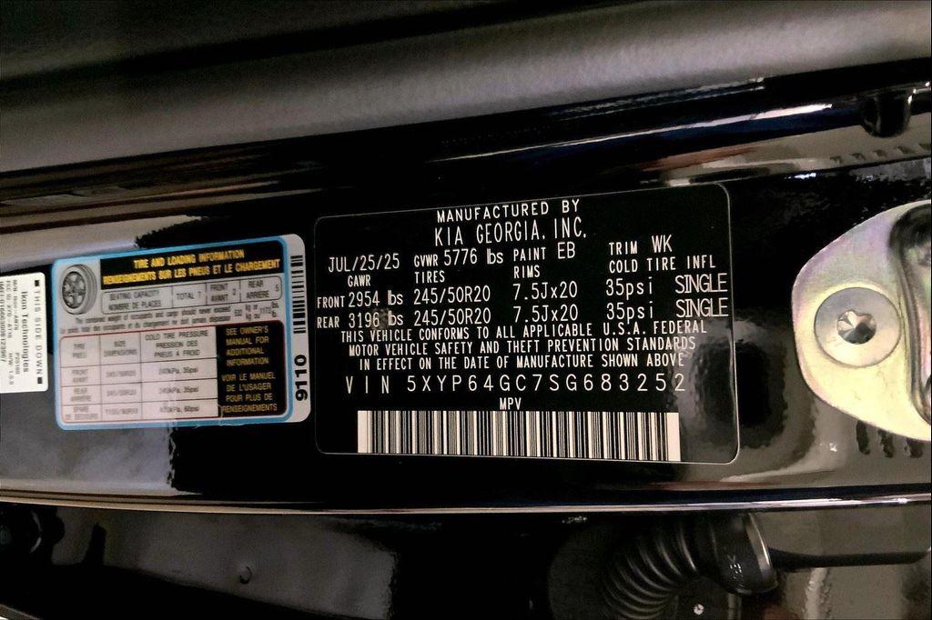 new 2025 Kia Telluride car, priced at $41,109