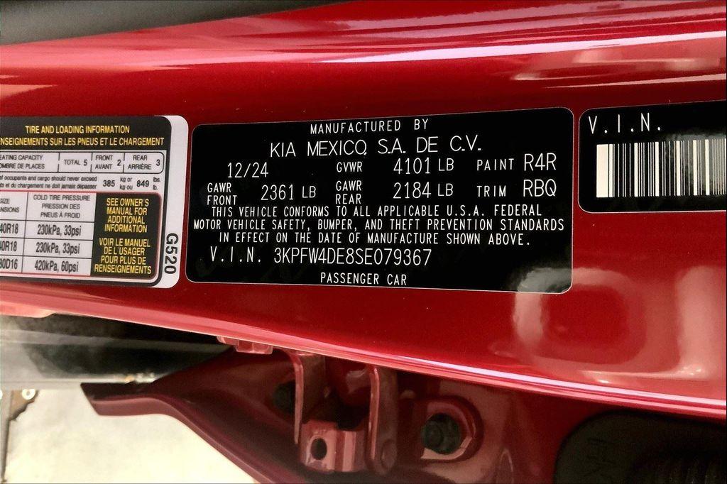 new 2025 Kia K4 car, priced at $27,740