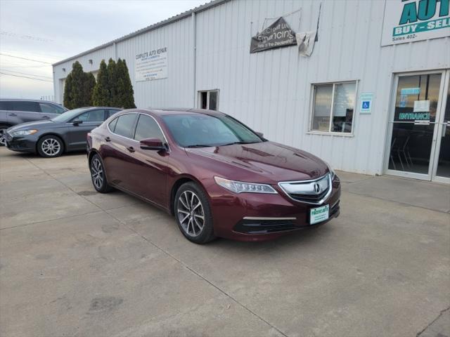 used 2015 Acura TLX car, priced at $13,950