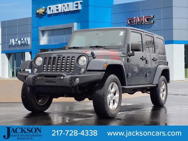 used 2017 Jeep Wrangler Unlimited car, priced at $21,989