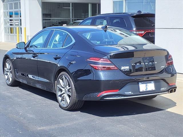 used 2022 Genesis G70 car, priced at $28,489