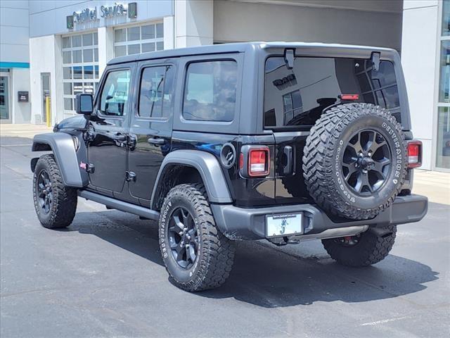 used 2021 Jeep Wrangler car, priced at $33,650