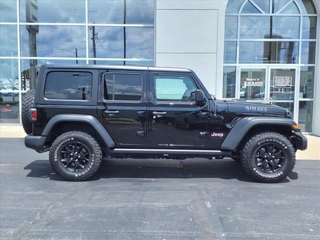 used 2021 Jeep Wrangler car, priced at $33,650