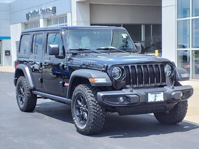 used 2021 Jeep Wrangler car, priced at $33,650