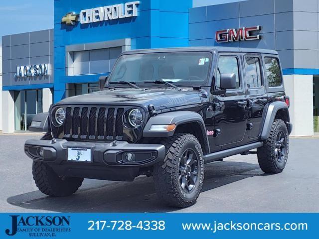 used 2021 Jeep Wrangler car, priced at $33,650