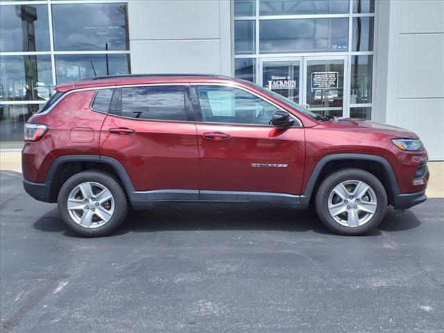 used 2022 Jeep Compass car, priced at $22,488