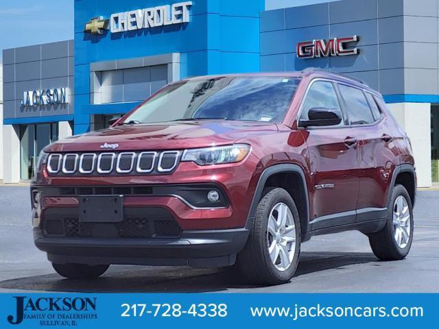 used 2022 Jeep Compass car, priced at $22,488