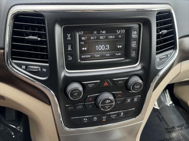 used 2017 Jeep Grand Cherokee car, priced at $13,887