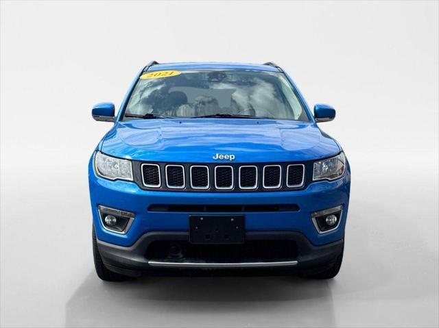 used 2021 Jeep Compass car, priced at $18,200
