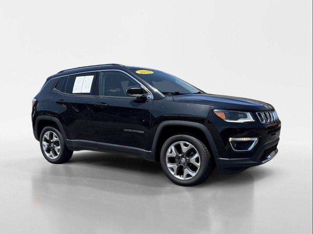 used 2018 Jeep Compass car, priced at $14,214