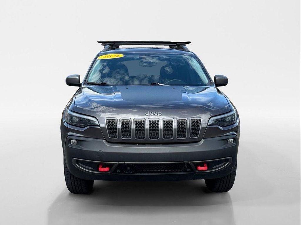 used 2021 Jeep Cherokee car, priced at $20,700
