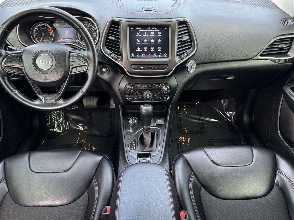 used 2021 Jeep Cherokee car, priced at $20,700