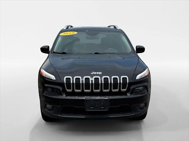 used 2018 Jeep Cherokee car, priced at $17,999