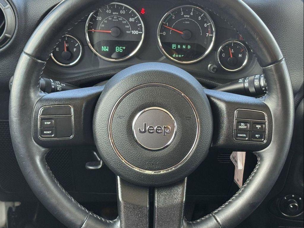 used 2017 Jeep Wrangler Unlimited car, priced at $23,022