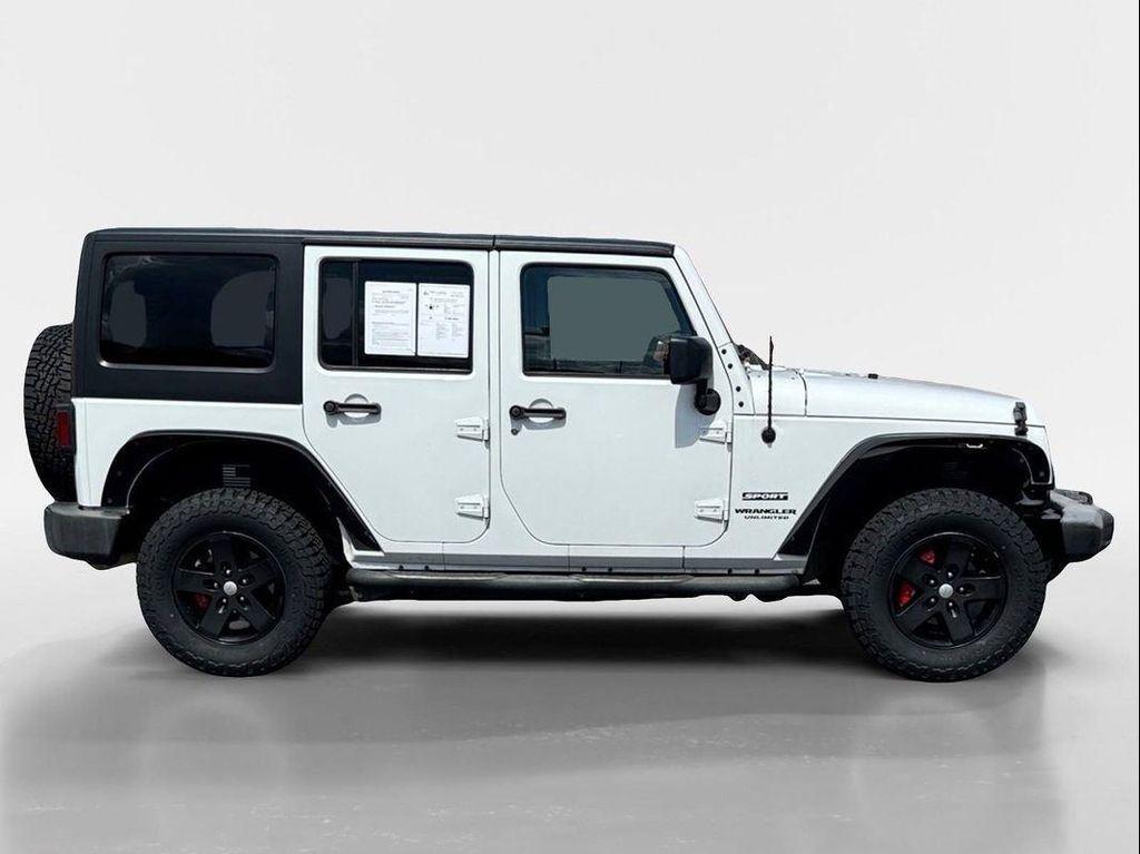 used 2017 Jeep Wrangler Unlimited car, priced at $23,022