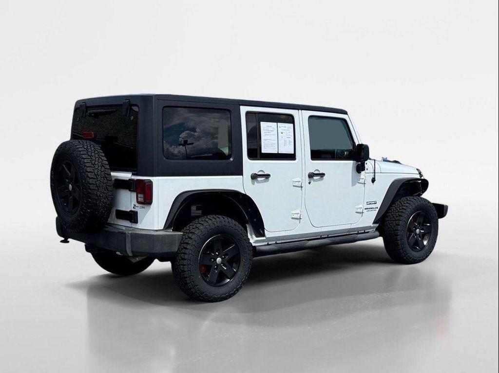 used 2017 Jeep Wrangler Unlimited car, priced at $23,022