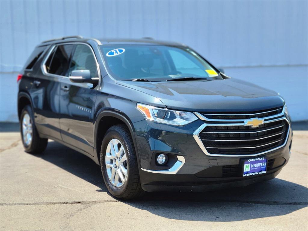 used 2021 Chevrolet Traverse car, priced at $23,888
