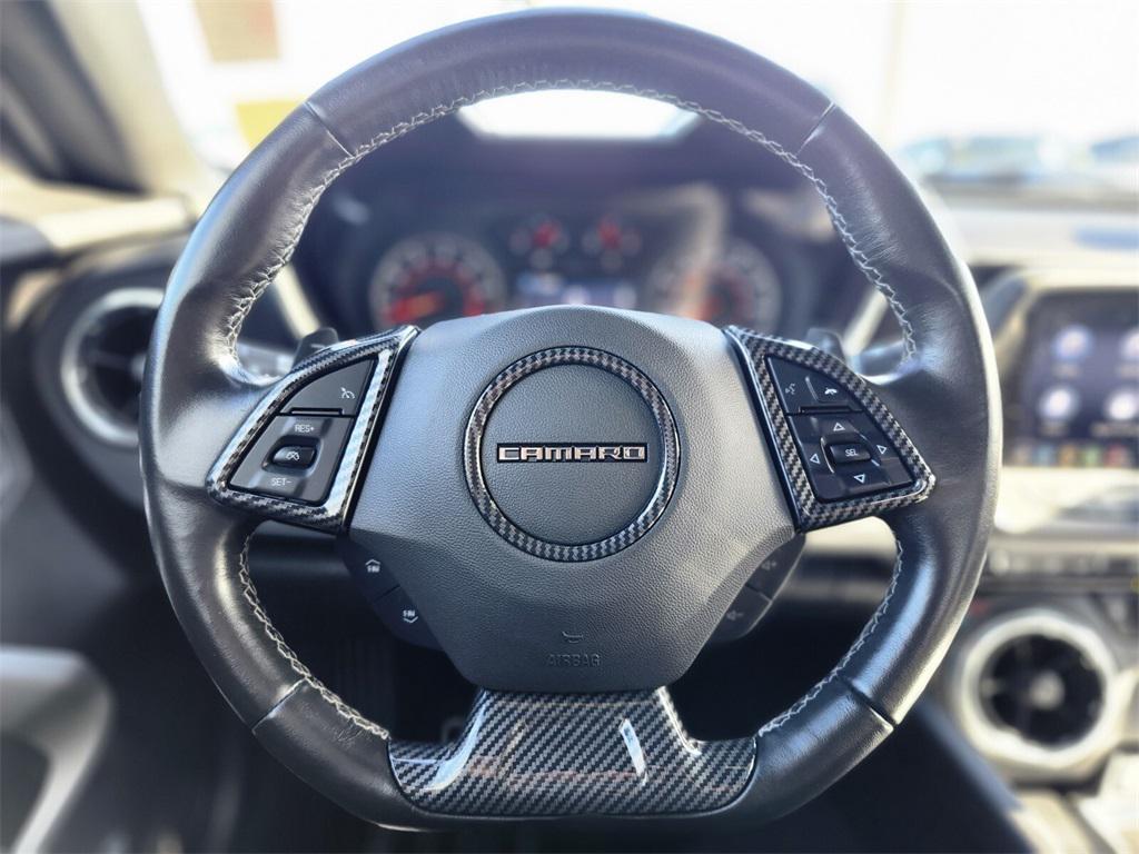 used 2021 Chevrolet Camaro car, priced at $36,588