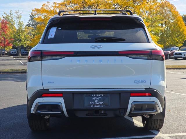 new 2025 INFINITI QX60 car, priced at $70,835